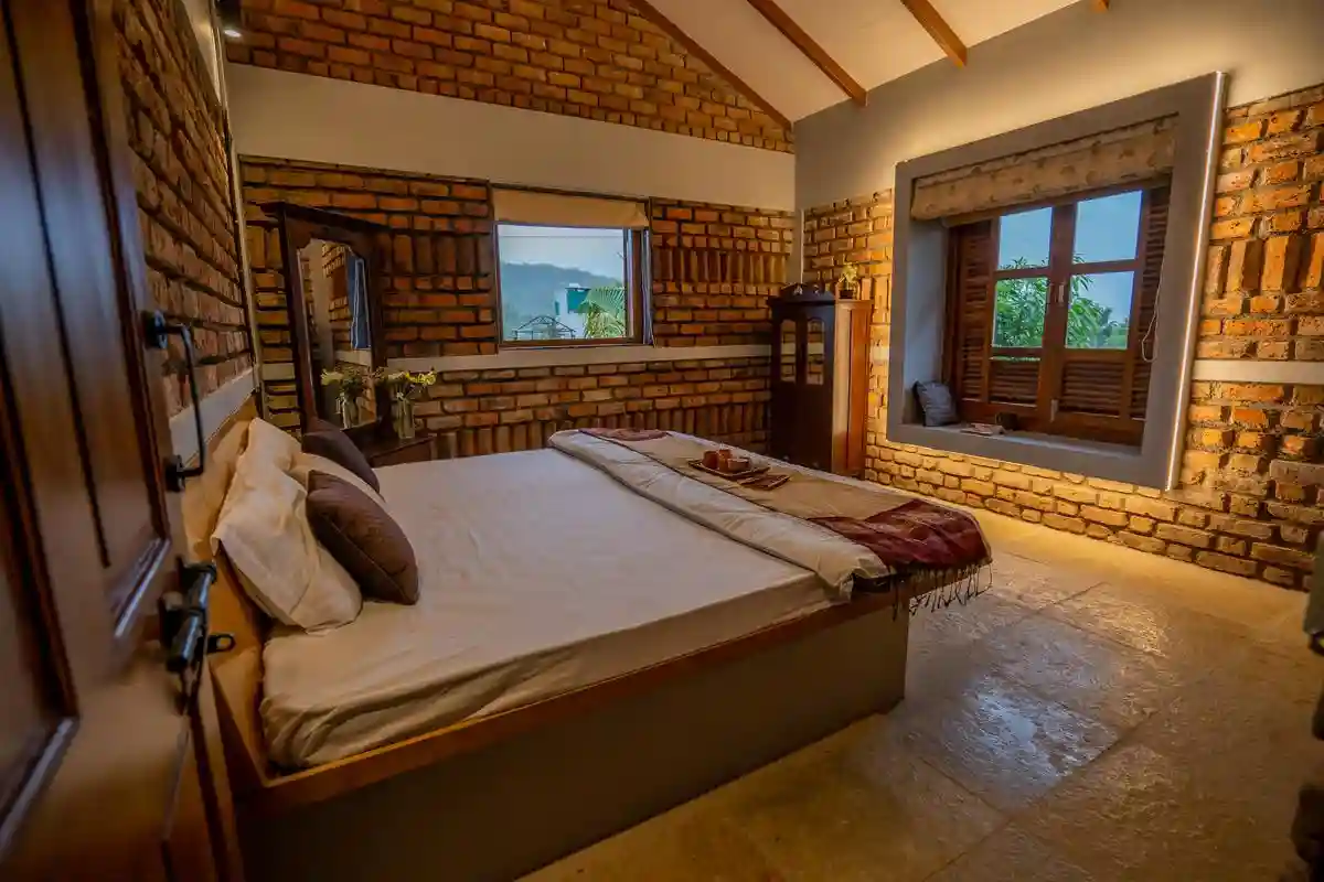 ganga bedroon in The brick mansion villa in nashik (2)